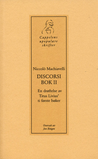 Discorsi, bok II av Niccolò Machiavelli (Heftet)