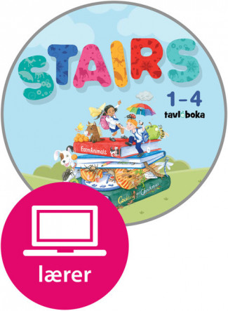 Stairs 1-4 Online (lærerlisens) med tavlebøker (Nettsted)