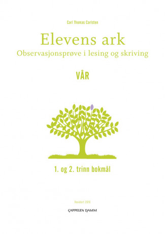 Elevens ark (30 stk) for 1. og 2.trinn VÅR av Carl Thomas Carlsten (Heftet)