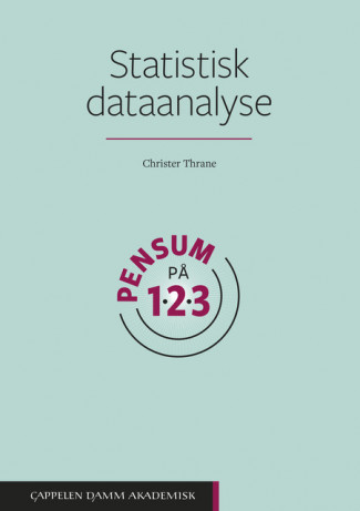 Statistisk dataanalyse på 1-2-3 av Christer Thrane (Heftet)