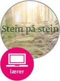 Stein på stein Digital Lærernettsted av Elisabeth Ellingsen og Kirsti Mac Donald (Nettsted)