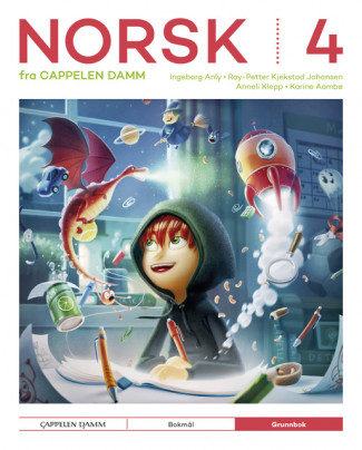 Norsk 4 fra Cappelen Damm Grunnbok Brettbok av Karine Aambø, Ingeborg Anly, Roy-Petter Kjekstad Johansen og Anneli Klepp (Nettsted)