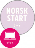 Norsk start 5–7 Elevnettsted (LK20) av Nina Rushby Flem og Marie Brøvig Strømme (Nettsted)