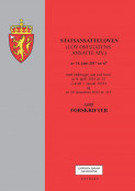 Statsansatteloven (lov om statens ansatte mv.) m/forskrifter (Heftet)