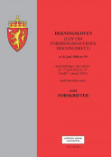 Dekningsloven (lov om fordringshavernes dekningsrett) m/forskrifter (Heftet)