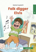 Leseunivers 5: Falk digger Elvis av Marie Duedahl (Innbundet) Leseunivers 5: Falk digger Elvis av Marie Duedahl (Innbundet)