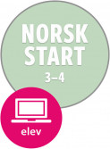 Norsk start 3-4 (LK20) Elevnettsted av Nina Rushby Flem og Marie Brøvig Strømme (Nettsted)