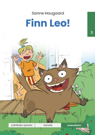Leseunivers 3: Finn Leo! av Sanne Haugaard (Innbundet)