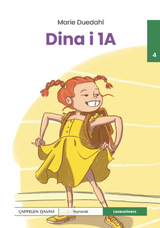 Leseunivers 4: Dina i 1A av Marie Duedahl (Innbundet)