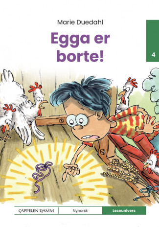 Leseunivers 4: Egga er borte! av Marie Duedahl (Innbundet)