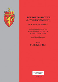 Bokføringsloven (lov om bokføring) m/forskrifter