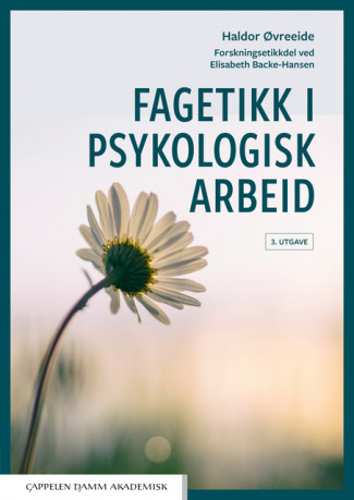 Fagetikk i psykologisk arbeid av Haldor Øvreeide og Elisabeth Backe-Hansen (Ebok)